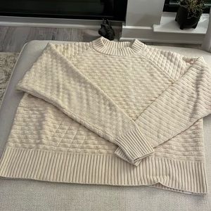 Lululemon cream colored sweater
